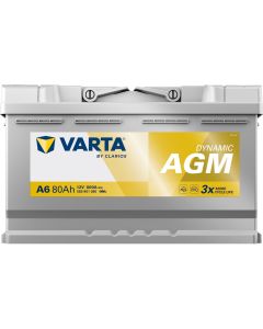VARTA Silver Dynamic AGM 580 901 080 12V 80Ah
