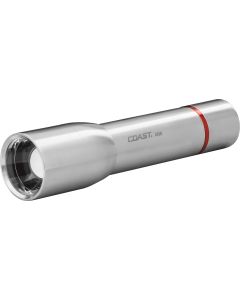 Coast A25R torcia ricaricabile in acciaio inox, 1000 lumen – in confezione regalo