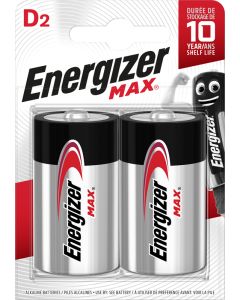 Pile Energizer Max D / E95 (2 pezzi in blister)