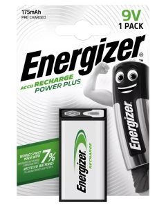 Energizer Ricarica Power Plus 9V / NH22 Batteria 175mAh (1 pz. Blister)