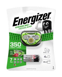 Lampada frontale Energizer Vision HD+ - 350 lumen