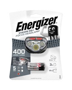 Energizer HL Vision HD+ Focus Lampada frontale 400 lumen incl. 3 batterie AAA