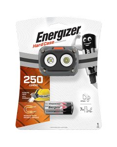 Energizer HardCase Magnet HL Lampada frontale 250 lumen incl. 3 batterie AAA