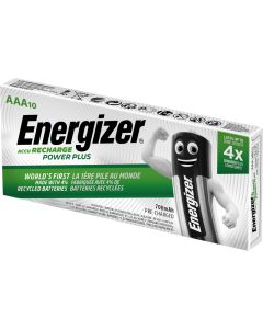 Batterie Energizer Recharge Power Plus AAA/NH12 700mAh - 10 pz.