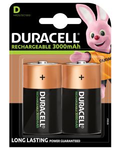 Duracell D / Mono Recharge Ultra Batterier (2 stk.)