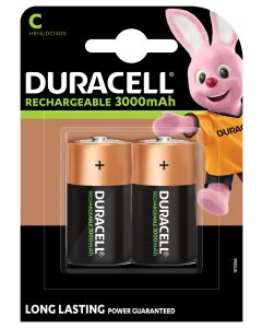 Duracell C / Baby Recharge Ultra Batterier (2 stk.)