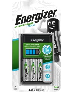 Caricabatterie Energizer EU Incl. 4 batterie Energizer AA 2300mAh