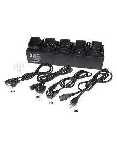 Nightstick 5568-CHGRAC5 Caricatore per 5 torce Intrant