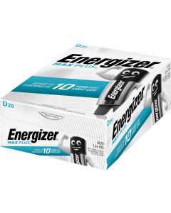 Energizer Max Plus D/E95 (confezione da 20)