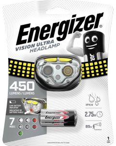 Lampada frontale Energizer LED HL Vision Ultra - 450 lumen