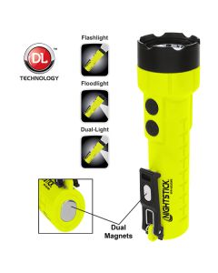 Nightstick XPR-5522GMX Lampada portatile a LED ricaricabile ATEX con magnete (240 lumen)