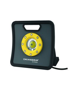 Scangrip NOVA-EX ATEX Zone 1 / 2 / 21 und 22 Extrem kräftige, Ex-Geschützte Arbeitsleuchte mit 10m Kabel - ohne Stecker (2000 lumen)