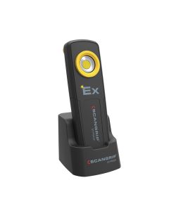 Scangrip UNI-EX ATEX Zone 0 / 1 / 2 / 20 / 21 e 22 Torcia LED Portatile Anti-Esplosione Ricaricabile (350 lumen)
