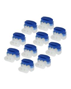 Raccordi per delimitazione bordo e cavi guida per tagliaerba robotizzati Greenworks, Husqvarna, Gardena, Bosch, Robomow, Worx ecc. - (10 pezzi)