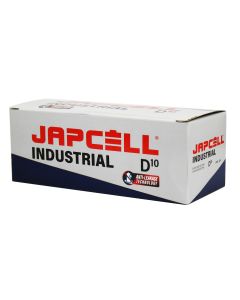 JAPCELL D / LR20 Industrial - confezione da 10 pezzi.