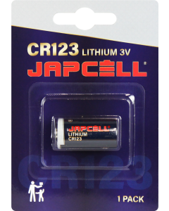 JAPCELL Batteria al litio CR123