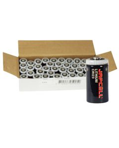 JAPCELL Batterie al litio CR123 - confezione da 40 pezzi.