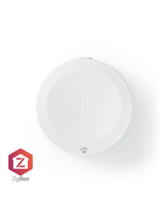 Nedis Smart Klimasensor, Zigbee Akku Android / IOS Weiß
