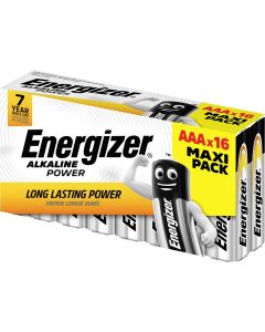 Batterie alcaline Energizer Power AAA / E92 (confezione da 16)