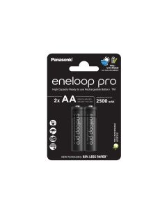 Panasonic eneloop Pro AA Batterie ricaricabili 2 pz. BK-3HCDE/2BE