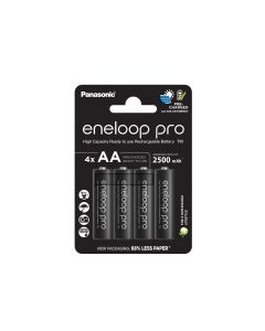 Panasonic eneloop Pro AA batterie ricaricabili 4 pz. BK-3HCDE/4BE