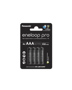 Panasonic eneloop Pro AAA batterie ricaricabili 4 pz. BK-4HCDE/4BE