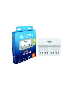 Panasonic Eneloop Ladegerät für 8 Stk. AA/AAA Batterien BQ-CC63E