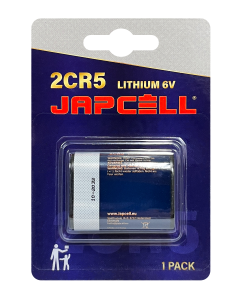 JAPCELL Batteria al Litio 2CR5 anche per miscelatori Oras (1 pezzo Pacco)
