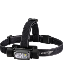 Coast WPH34R Lampada frontale ricaricabile impermeabile, 2150 lumen