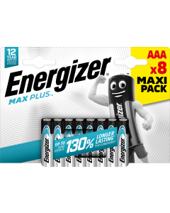 Energizer Max Plus AAA/E92 (blister da 8 pezzi)