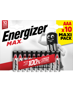 Energizer Max AAA / E92 (blister da 10 pezzi)