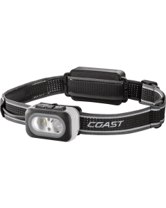 Coast RL20R Lampada frontale ricaricabile con sistema di batterie impilabili - 1000 lm