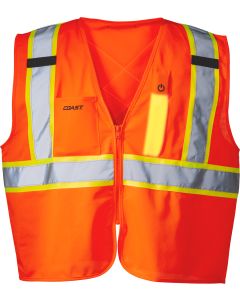 Coast SV350 (XL) - gilet di sicurezza con luce attiva