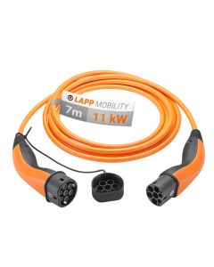 LAPP Typ 2 Ladekabel für Elektroauto - 11kW 7m, orange