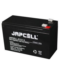 Japcell JC12-7.2 F2 12V 7,2Ah batteria al piombo AGM (6,3 mm)