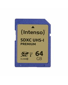 Intenso® Scheda di memoria SDHC 64GB Class 10, UHS-I