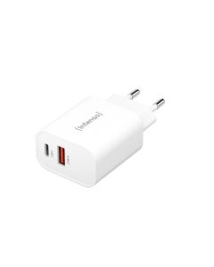 Intenso® Caricatore Multiporta USB 30W (1xUSB-A/1xUSB-C) PD 3.0 e QC 4.0