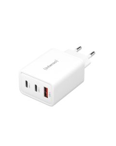 Intenso® Caricatore USB Multiporta GaN 65W (2xUSB-C/1xUSB-A) PD 3.0/QC 4.0