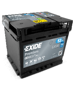 Exide EA530 12V 53Ah/540CCA batteria per auto / batteria di avviamento