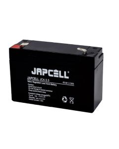 Japcell JC4-3.5 - Batteria al piombo da 4V 3,5Ah