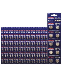 Batterie a bottone alcaline Japcell LR1130 / LR54 - 200 pz.