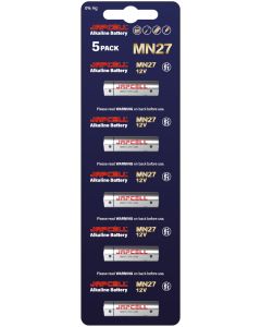 Batteria Japcell MN27 / E27 / 27A / A27- 5 Pezzi