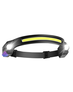 Japcell HLS650 Lampada frontale ricaricabile con sensore - 650 lumen