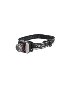 Coast FL95R Torcia frontale ricaricabile con messa a fuoco e luce in tre colori, 1250 lumen