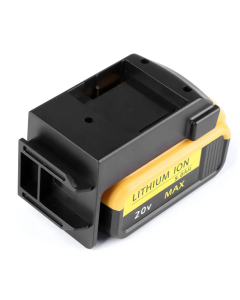 Portabatterie e portautensili / Supporto a parete per batterie a slitta Dewalt da 14,4 e 18 V