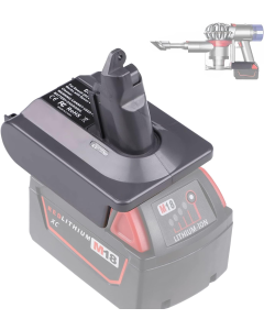 Adattatore per batteria Milwaukee 18V per Dyson V6