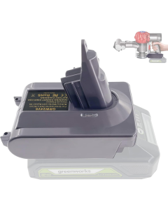 Adattatore per batteria Greenworks 24V per Dyson V6