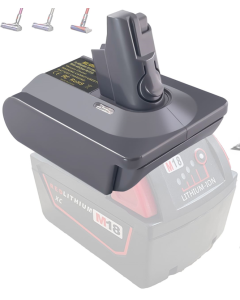 Adattatore per batteria Milwaukee 18V per Dyson V7 V8
