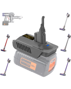 Adattatore per batteria Black&Decker 36V per Dyson V7 V8