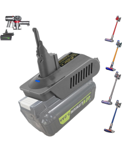 Adattatore per batteria Ryobi 40V per Dyson V7 V8